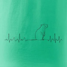 EKG křivka kapybara