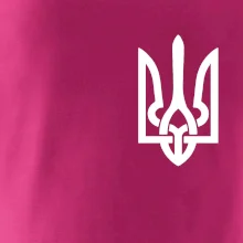 Ukrajina trojzubec prso