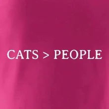 Cats > people
