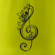 Houslový klíč kytky