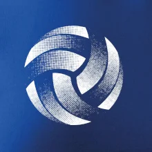 Volejbalový míč tiskový design