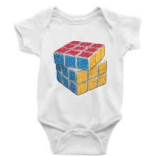 Rubikova kostka kreslená