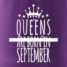 Queens are born in September