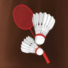 Badminton - pálka a košík