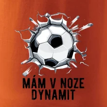 Mám v noze dynamit
