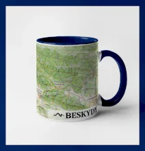 Hrnek - Beskydy mapa