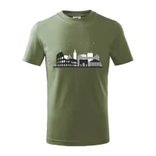 Řím silueta památky