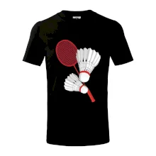 Badminton - pálka a košík