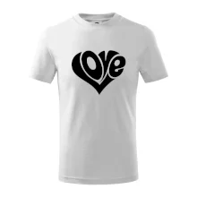 Love nápis jednoduchý