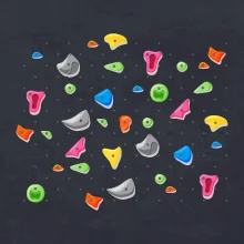 Lezení na stěně - chyty