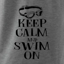 Keep calm and swim on