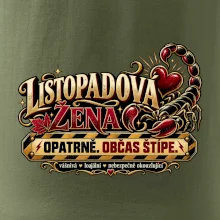 Listopadová žena pozor občas štípe