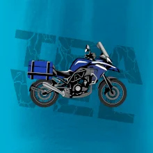 Cestovní enduro modré