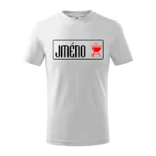 Triko na grilování s vlastním jménem