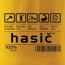 Čárový kód - Hasič