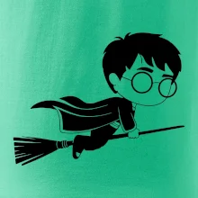 Harry obrázek na koštěti