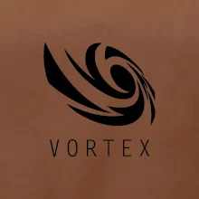 Vortex logo jednobarevné Vortex logo jednobarevné