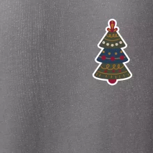 Folklor na prsu vánoční stromek