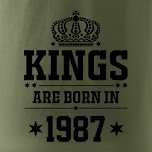 Kings are born in 1987