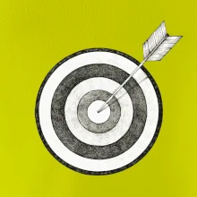 Terč na lukostřelbu