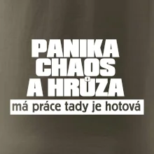 Panika, chaos a hrůza