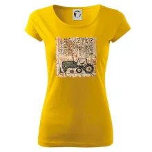 Egyptské hieroglyfy traktor