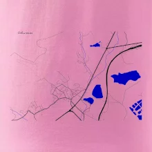 Chlumec 403 39 mapa s vodními toky