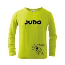 Judo nápis + postavy