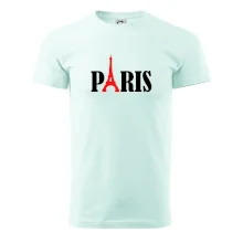 Paris nápis Eiffelova věž