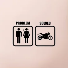 Problém silniční motorka