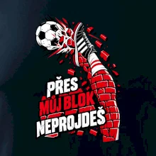 Nohejbalový neprostupný blok