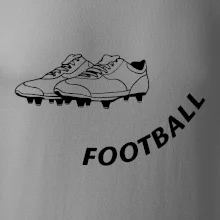 FOOTBALL nápis šikmo