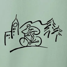 Cyklista na výletě