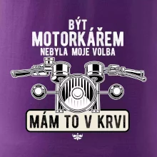 Být motorkářem nebyla moje volba řidítka