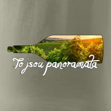 To jsou panoramata vinice