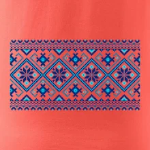 Ukrajinský vzor - modrý