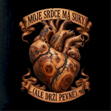 Moje srdce má suky ale drží pevně