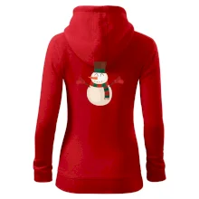 Vánoční sněhulák