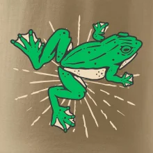 Žába zelená kreslená