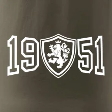 Narozeninový motiv - znak - 1951