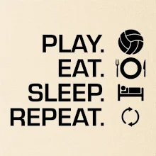 Play Eat Sleep Repeat volejbal