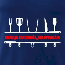 Griluju tak dobře, jak vypadám