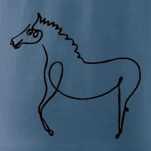 Kůň kreslený Kůň kreslený