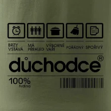 Čárový kód důchodce