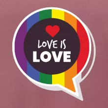 Love is love bublina