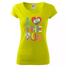I love 90s - srdce a kazeta