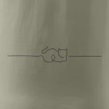 Kočka linka kreslená