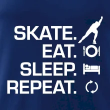 Eat sleep skate - lední bruslení