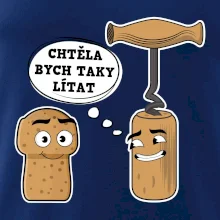 Zátka - chtěla bych taky lítat