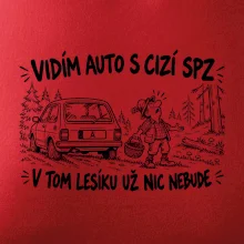 Vidím auto s cizí spz